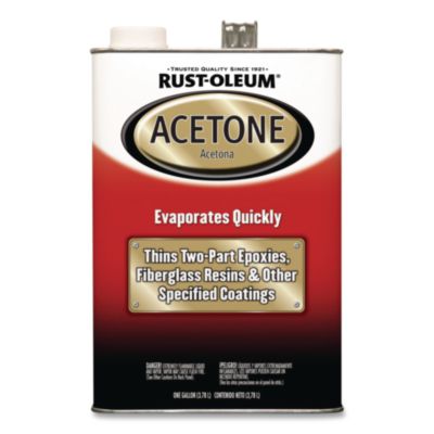 Rust-Oleum Acetone, 1 gal Can, 2/Carton (248668)