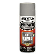 Rust-Oleum Automotive High Heat Enamel Spray Paint, Flat Gray Filler Primer, 11 oz Aerosol Can, 6/Carton (249279)