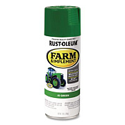 Rust-Oleum Specialty Farm and Implement Spray Paint, Gloss John Deere Green, 12 oz Aerosol Can, 6/Carton (280124)