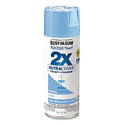 Rust-Oleum Painter's Touch 2X Ultra Cover Spray Paint, Gloss Spa Blue, 12 oz Aerosol Can, 6/Carton (334045)