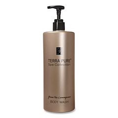 Diversified Hospitality Solutions Terra Pure Body Wash Air Pump, Green Tea Lemongrass Scent, 16.23 oz Bottle (458968EA)
