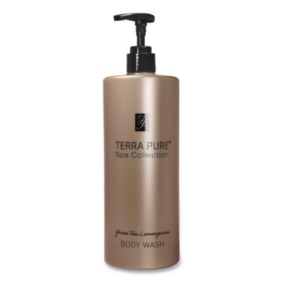 Diversified Hospitality Solutions Terra Pure Body Wash Air Pump, Green Tea Lemongrass Scent, 16.23 oz Bottle (458968EA)