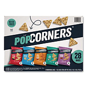 PopCorners Popped Corn Chips Snacks Variety Pack, Assorted Flavors, 1 oz Bag, 28/Pack (22002179)