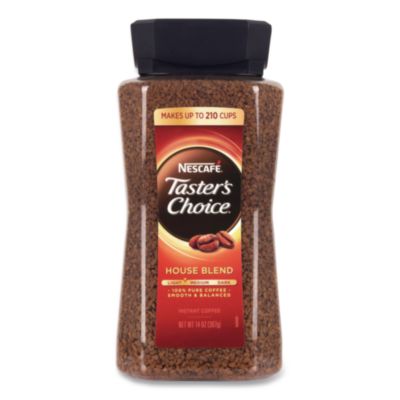 Nescaf Taster's Choice House Blend Instant Coffee, 14 oz Bottle (22002632)