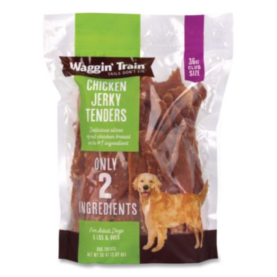 Waggin Train Chicken Jerky Tenders, Chicken, 36 oz Bag (22002664)