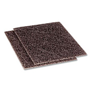3M Heavy Duty Griddle Pad, 4.5" x 5.5", 5 mm Thick, Brown, 40/Carton (08299)