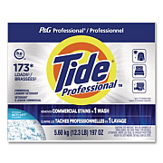 Tide Professional Commercial Powder Laundry Detergent, HE Compatible, 173 Loads, 197 oz Box (14120)