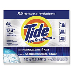 Tide Professional Commercial Powder Laundry Detergent, HE Compatible, 173 Loads, 197 oz Box (14120)