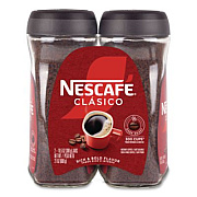 Nescaf Clasico Dark Roast Instant Coffee, 21 oz Jar, 2/Carton (22002635)