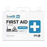 SUREFILL 25 Series All Purpose First Aid Kit, 180 Pieces, Metal Case (AK25T)