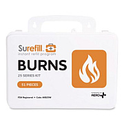 SUREFILL 25 Series Burn Kit, 51 Pieces, Plastic Case (AKB25W)