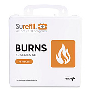SUREFILL 50 Series Burn Kit, 76 Pieces, Plastic Case (AKB50W)