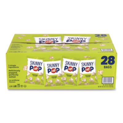 SkinnyPop Popcorn, Original, 0.65 oz Bag, 24/Carton (22000408)