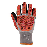 ergodyne ProFlex 7521 Thermal Coated Impact-Resistant Gloves: EN 388: 2131X, 10" Long, Small (7), Gray, Pair (17642)