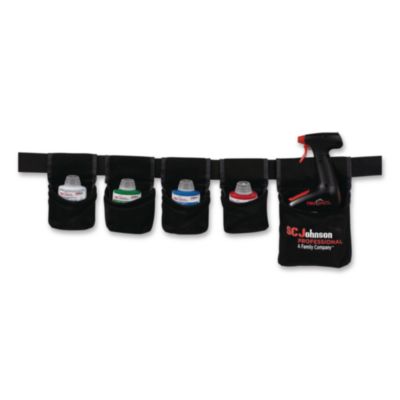 SC Johnson Professional TruShot 2.0 Belt, 43" to 44" Waist x 46" Long, Nylon Belt, Hook-and-Loop Fastener, Black (TSBELT)