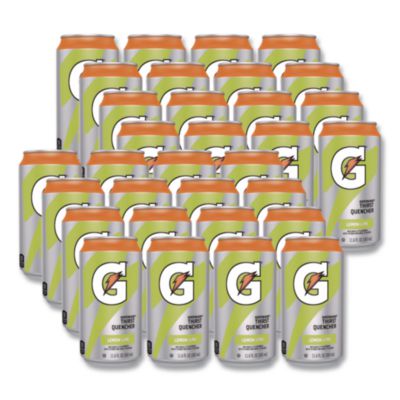 Gatorade Thirst Quencher Can, Lemon-Lime, 11.6oz Can, 24/Carton (00901)