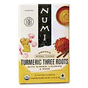 Numi Turmeric Tea, Three Roots, 1.42 oz Bag, 12/Box (10550)