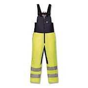 ergodyne N-Ferno 6479 Hi-Vis Freezer Bib Overalls, 5X-Large, Lime (41289)