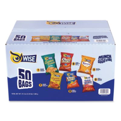 Wise Grab and Snack Variety Pack, Assorted Flavors, 50/Pack (22002063)
