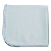 Rubbermaid Commercial Executive Series Hygen Cleaning Cloths, Glass Microfiber, 16 x 16, Blue, 12/Carton (Q630)