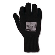 ergodyne ProFlex 7402 Thermal Knit Cooler Gloves, 11" Long, X-Large (10), Black, Pair (10615)