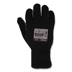 ergodyne ProFlex 7402 Thermal Knit Cooler Gloves, 10" Long, X-Small (6), Black, Pair (10611)