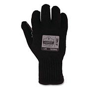 ergodyne ProFlex 7402 Thermal Knit Cooler Gloves, 11" Long, Large (9), Black (10614)