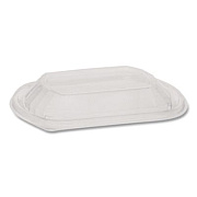 Pactiv Evergreen ClearView MealMaster Lid with Fog Gard Coating, 8.13 x 6.5 x 1, Clear, 252/Carton (YCN8462H00D0)