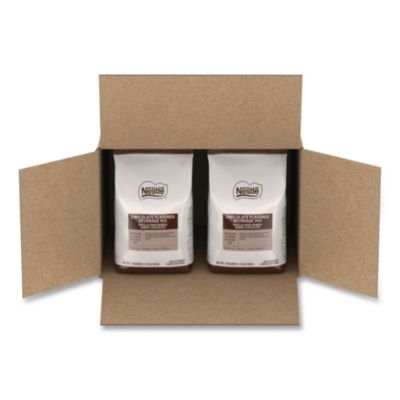 Nescaf Premium Hot Chocolate Mix, Rich Chocolate, 1.75 lb Bag, 6/Carton (81794CT)
