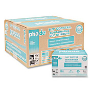 phade Marine Biodegradable Stir Straws, 5", PHA, Ocean Blue, 1000/Box, 6 Boxes/Carton (511170)