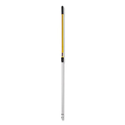 Rubbermaid Commercial HYGEN HYGEN Quick-Connect Extension Handle, 48" to 72", Yellow/Black (Q755)