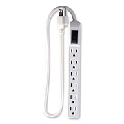 GoGreen Power 6 Outlet Mini Surge Protector, 2 ft Cord, 160 J, Black (GG16103MINBK)