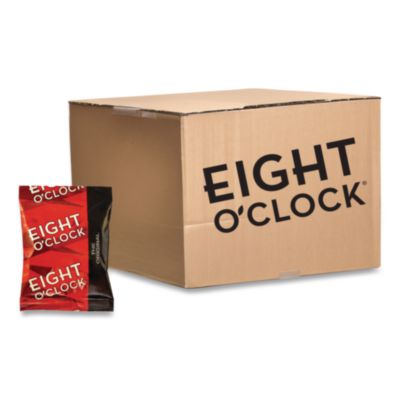Eight O'Clock Regular Ground Coffee Fraction Packs, Original, 2 oz, 42/Carton (320840)
