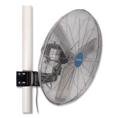 Global Industrial Deluxe Oscillating Fan, Pole or Column Mount, 30", 7,300 CFM, 1/2 hp (293158)