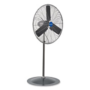 Global Industrial Oscillating Pedestal Fan, 30", 3 Speeds, Gray (585280)