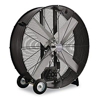 Global Industrial Portable Drum Blower Fan, 42", 2 Speeds, Black (600554)