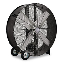 Global Industrial Portable Drum Blower Fan, 42", 2 Speeds, Black (600554)
