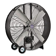 Global Industrial 48" Portable Drum Blower Fan, 2 Speeds, Black (600555)