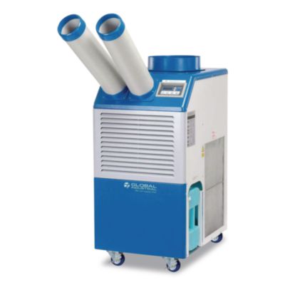 Global Industrial Portable Air Conditioner with Cold Air Nozzles, 1.1 Ton, 13,200 BTU, 115 V (292660)