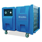 Global Industrial Commercial Air Scrubber and Negative Air Machine with HEPA Filter, 2 Speed, 1,000/2,000 CFM, 115 V (604216)