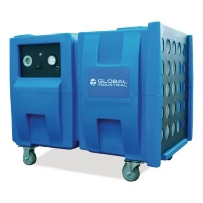 Global Industrial Commercial Air Scrubber and Negative Air Machine with HEPA Filter, 2 Speed, 1,000/2,000 CFM, 115 V (604216)