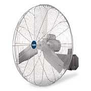 Global Industrial Washdown Wall Mount Fan, 30", 1 Speed, Silver (293019)