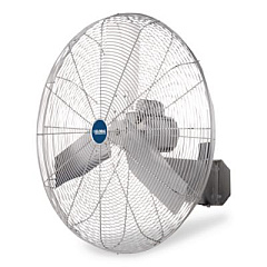 Global Industrial Washdown Wall Mount Fan, 30", 1 Speed, Silver (293019)