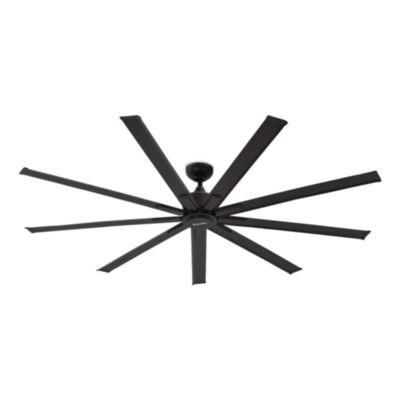 Global Industrial Industrial Ceiling Fan, 72", 6 Speeds, 9,400 CFM, Black (293047)