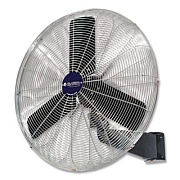 Global Industrial Oscillating Wall Mount Fan, 30", 3 Speeds, Black (607051)