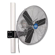 Global Industrial Oscillating Fan, Pole or Column Mount, 24", 4,050 CFM, 1/4 hp (293155)