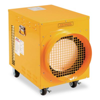 Global Industrial Portable Electric Heater, 15,000 W, 16.62 x 24.5 x 23, Yellow (246552)