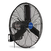 Global Industrial 2-Speed Oscillating Outdoor Rated Wall Mount Fan, 24", Black (292450)