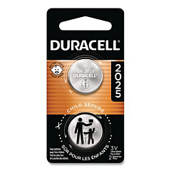 Duracell Lithium Coin Batteries, 2025, 2/Pack (DL2025B2PK)