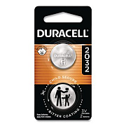 Duracell Lithium Coin Batteries With Bitterant, 2032, 2/Pack (DL2032B2PK)
